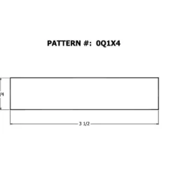 Alexandria Moulding 1 in. X 4 in. W X 4 ft. L Pine Board #2/BTR Premium Grade