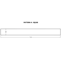Alexandria Moulding 1 in. X 8 in. W X 4 ft. L Poplar Board S4S Grade