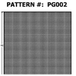 Alexandria Moulding 3/16 in. X 48 in. W X 4 ft. L Medium Fiberboard (MDF) Peg Board