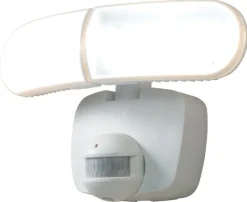 All-Pro Motion-Sensing Solar Powered LED White Security Light