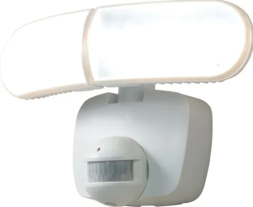 All-Pro Motion-Sensing Solar Powered LED White Security Light