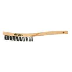 Allway 7/8 in. W x 1 in. L Carbon Steel Wire Brush