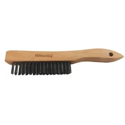 Allway 1-1/16 in. W X 10.25 in. L Carbon Steel Wire Brush