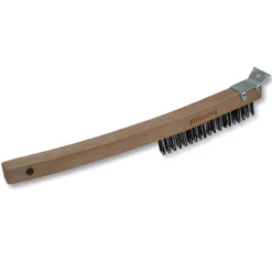 Allway 1 in. W X 19 in. L Carbon Steel Wire Brush with Scraper