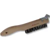 Allway 1-1/16 in. W X 10.75 in. L Carbon Steel Wire Brush with Scraper