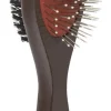 Aloe Care Brown Cat/Dog Brush 1 pk