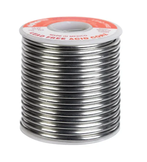 Alpha Fry 16 oz. Lead-Free Acid Core Wire Solder 0.125 in. Dia. Silver Bearing 1 pc.