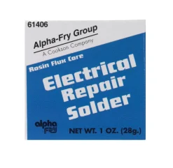 Alpha Fry 1 oz. Repair Solder 0.09 in. Dia. Tin/Lead 40/60 1 pc. (Pack of 10)