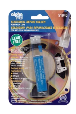 Alpha Fry Lead-Free Repair Solder 0.062 in. D Tin/Copper/Silver 1 pc