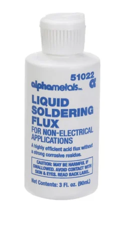 Alpha Fry Lead-Free Soldering Flux 3 oz. for Non-Electrical Metal Applications