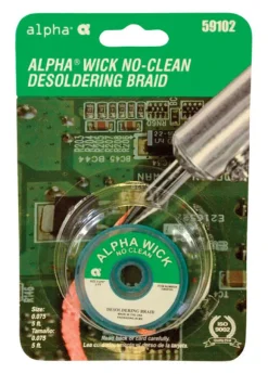 Alpha Fry No-Clean Desoldering Braid Copper 1 pc