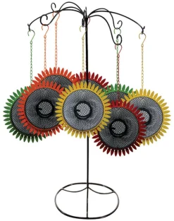 Alpine 1 Metal Mesh Bird Feeder 2 ports (Pack of 8)
