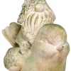 Alpine Corporation Qfc208 19 Gnome Riding Turtle Statue