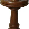Alpine Corporation Tzl202 20 X 20 X 29 Bird Bath Fountain Wth Led Light