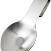 Amco Silver Brushed Stainless Steel Dishwasher Safe Spoon Rest 10.6 L x 3.8 W in.