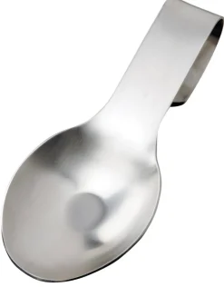 Amco Silver Brushed Stainless Steel Dishwasher Safe Spoon Rest 10.6 L x 3.8 W in.