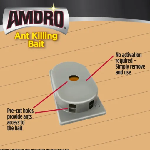 Amdro Bait Station Ant Killer 4 pk