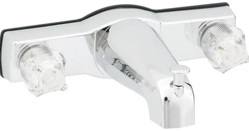 American Brass 2-Handle Chrome Tub and Shower Faucet