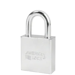 American Lock 6.56 in. H X 1-3/4 in. W Steel 5-Pin Cylinder Weather-Resistant Padlock