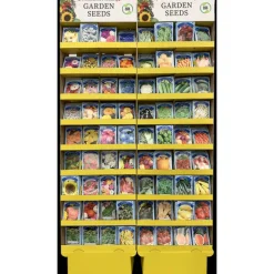 American Seed Green Garden Assorted Seed Display