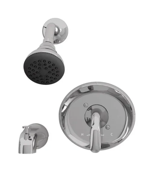 American Standard Cadet 1-Handle Polished Chrome Tub and Shower Faucet