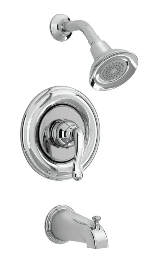 American Standard 1-Handle Chrome Tub and Shower Faucet