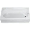 American Standard New Salem 14.25 in. H X 30 in. W X 60 in. L White Bathtub