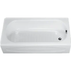 American Standard New Salem 14.25 in. H X 30 in. W X 60 in. L White Bathtub