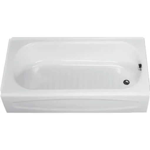 American Standard New Salem 14.25 in. H X 30 in. W X 60 in. L White Bathtub
