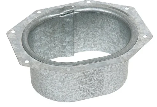 Amerimax 1.5 in. H X 3 in. W X 2 in. L Metallic Aluminum C Downspout Outlet