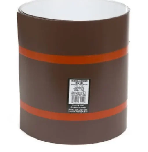 Amerimax 14 in. W X 10 ft. L Aluminum Painted Coil Brown/White