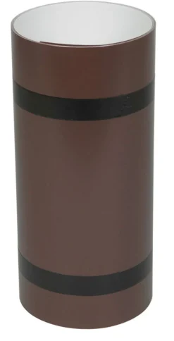 Amerimax 14 in. W X 10 ft. L Aluminum Painted Coil Brown/White