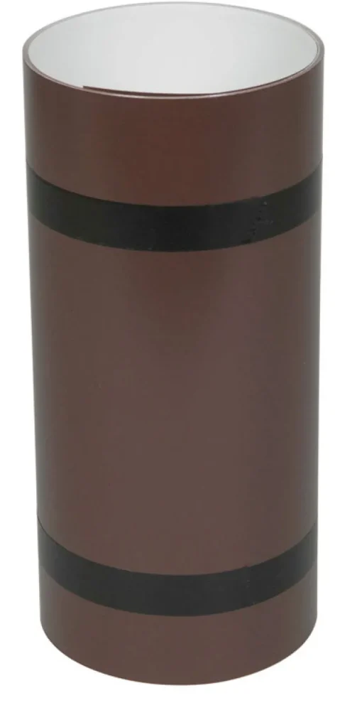 Amerimax 14 in. W X 10 ft. L Aluminum Painted Coil Brown/White