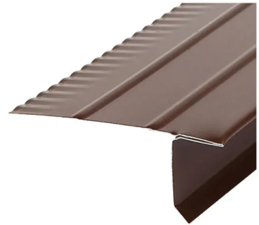 Amerimax Drip Edge 1/4 " X 2-5/8 " X 13/16 " X 3/4 " X 1/4 " Brown