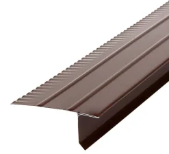 Amerimax Drip Edge 1/4 " X 2-5/8 " X 13/16 " X 3/4 " X 1/4 " Brown