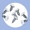 Amerimax No. 8 X 3/8 in. L Phillips/Slotted Round Head Sheet Metal Screws