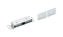 Amerock 0.5 in. H x 1 in. W x 3.5 in. D Aluminum Magnetic Catch (Pack of 25)