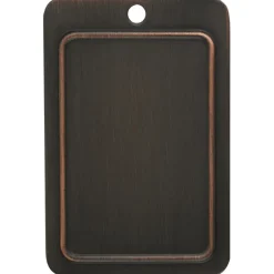 Amerock 2 in. W X 2-3/4 in. L Oil Rubbed Bronze Steel Self-Closing Hinge 10 pk