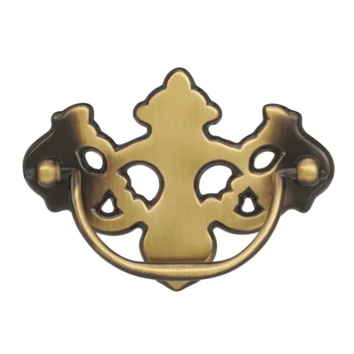 Amerock Allison Allison Drop Cabinet Pull 3 in. Antique Brass 1 pk