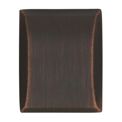 Amerock Candler Rectangle Cabinet Knob 1-1/4 in. D 1-1/8 in. Oil Rubbed Bronze 5 pk
