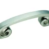 Amerock Swirl'Z Sprial Pull Cabinet Pull 3 in. Satin Nickel 1 pk