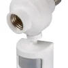 Amertac White Motion Activated Security Light Control 1 pk