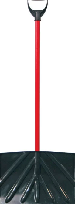 Ames 18 in. Poly Blade Snow Shovel with 50 in. Steel Handle (Pack of 6)