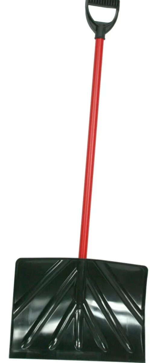 Ames 18 in. Poly Blade Snow Shovel with 50 in. Steel Handle (Pack of 6)
