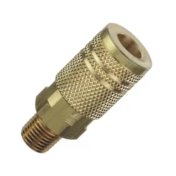 Amflo Brass Coupler 1/4 in. Male 1 (Pack of 10)