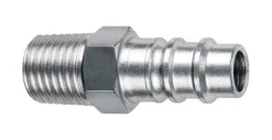 Amflo Hi Flo Steel Plug 1/4 in. MNPT 1 pc. (Pack of 10)