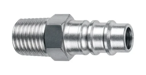 Amflo Hi Flo Steel Plug 1/4 in. MNPT 1 pc. (Pack of 10)