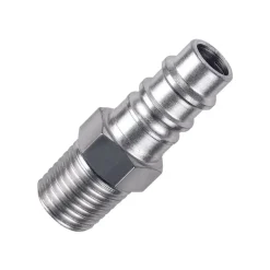 Amflo Hi Flo Steel Plug 1/4 in. MNPT 1 pc. (Pack of 10)