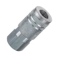Amflo Steel 3/8 in. I/M Style Coupler 1/4 in. Female 1 (Pack of 10)