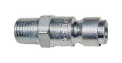 Amflo Steel 3/8 in. T-Style Plug 1/4 in. MNPT 1 pc. (Pack of 10)